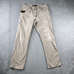 Wrangler‎ Riggs Workwear Pants Men 36x34 Ripstop Straight Leg Grunge Carpenter